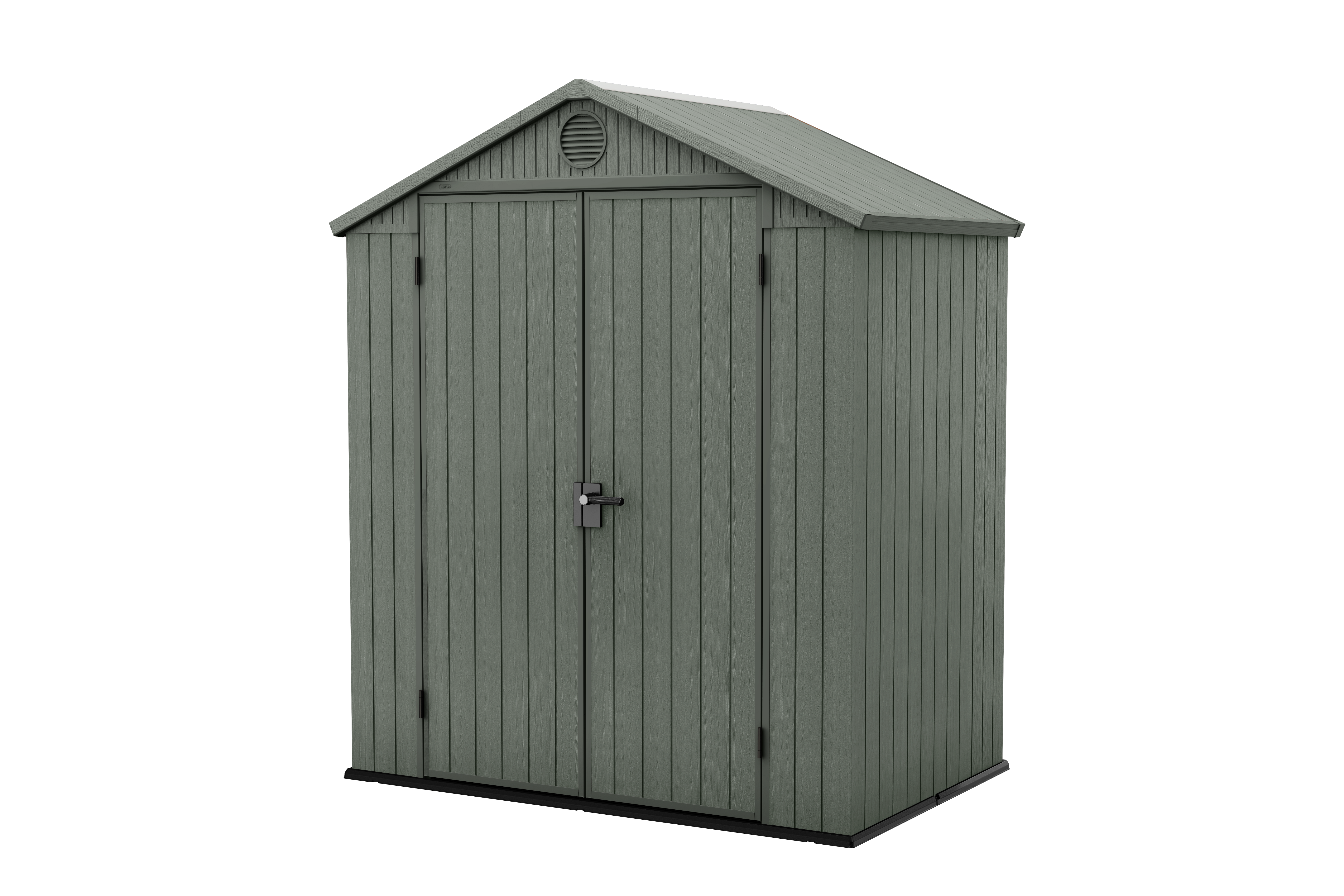Darwin Shed 6x4ft Double Door - Green